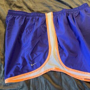 Nike Tempo Dri-Fit Shorts 3X Plus Size Purple